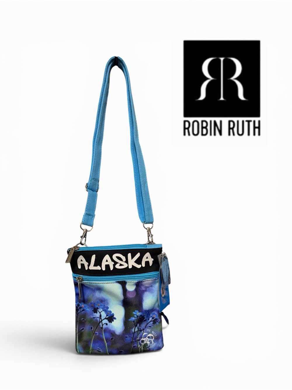 ROBIN RUTH Alaska Crossbody Bag Adjustable Strap, NWT